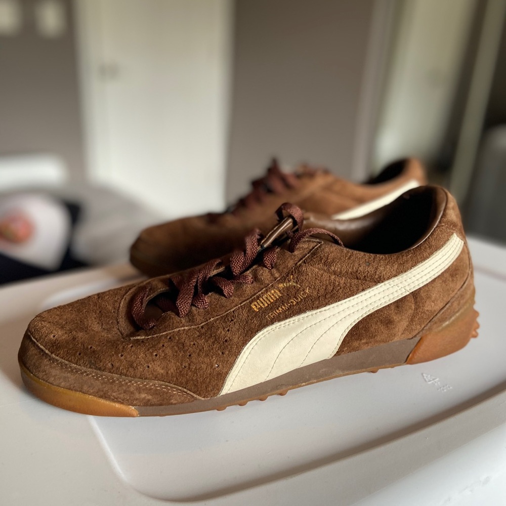Brown Puma Shoes 10